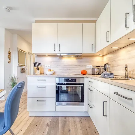 Mw8 - 5min Zum - Ostseefeeling & Hochwertige Kuechenausstattung Appartement